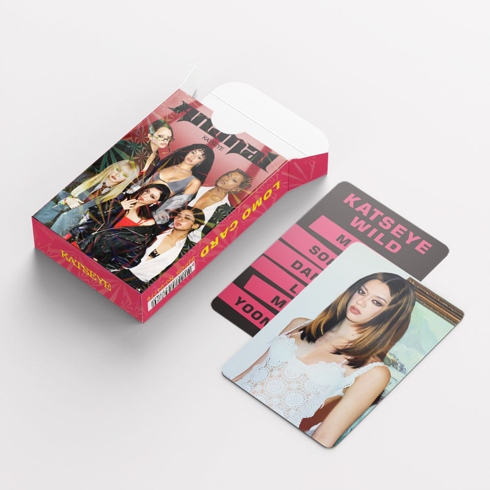 [Në Gjendje] KATSEYE 'Wild' lomocards (92pcs)