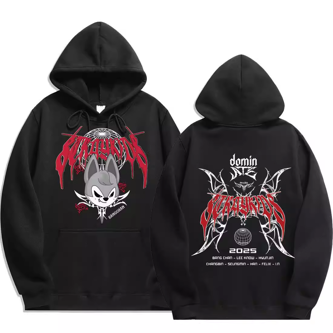 [PRE-ORDER] STRAY KIDS 'Dominate' EVIL SKZOO Hoodies