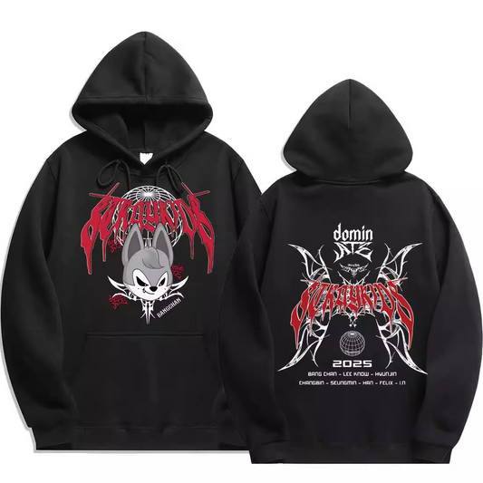 [PRE-ORDER] STRAY KIDS 'Dominate' EVIL SKZOO Hoodies