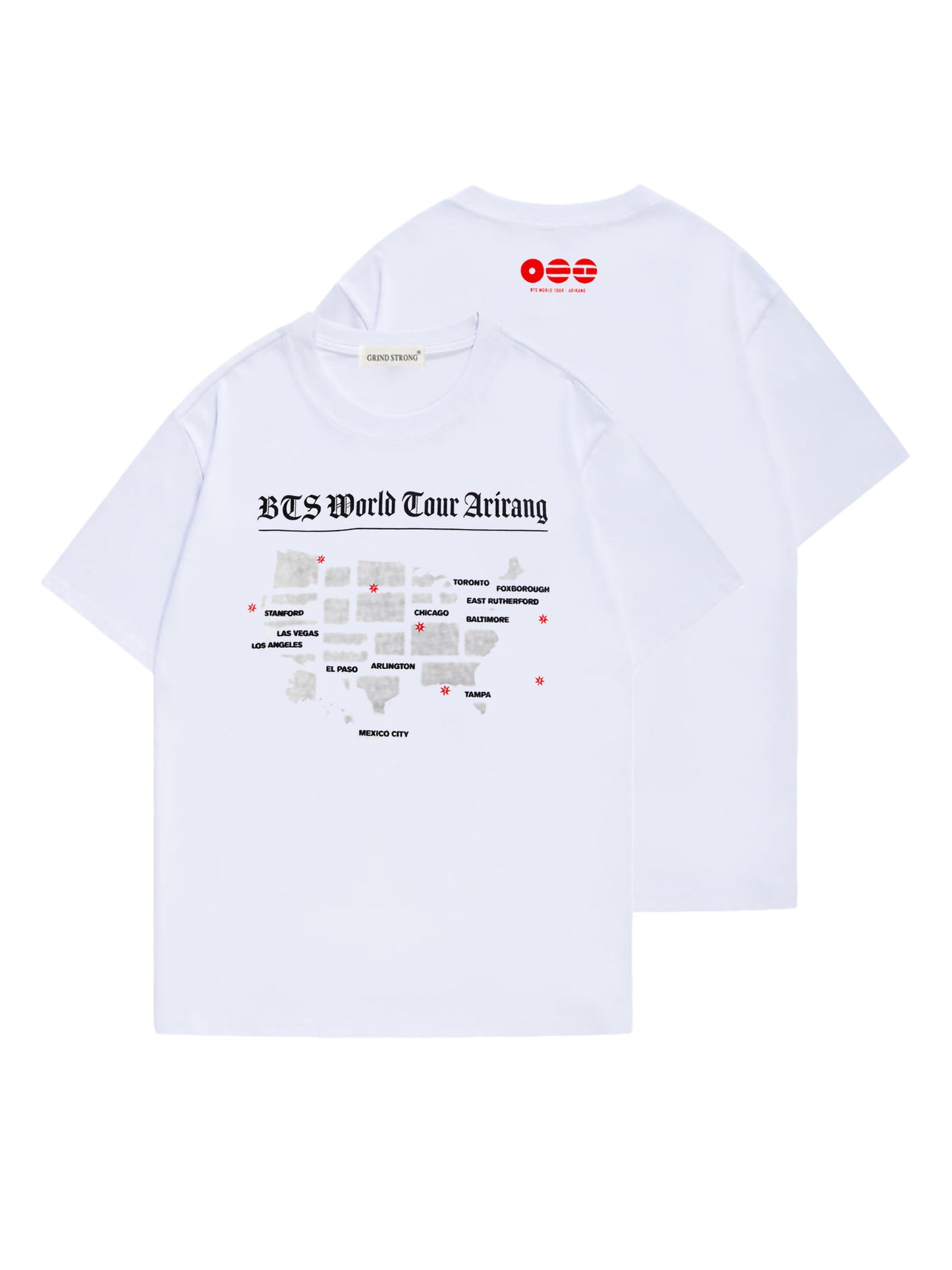 [PRE-ORDER] BTS Arirang Newspaper T-shirt