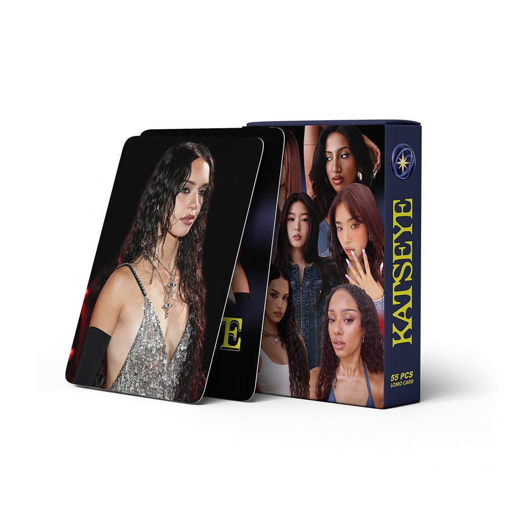 [PRE-ORDER] KATSEYE New lomocards (55pcs)