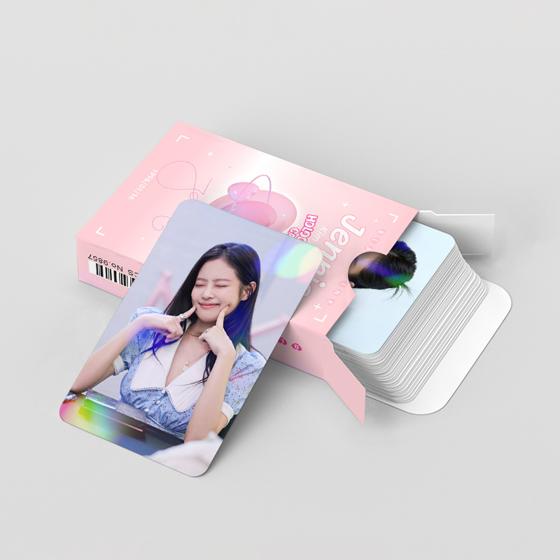 [PRE-ORDER] JENNIE holographic lomocards (124pcs)