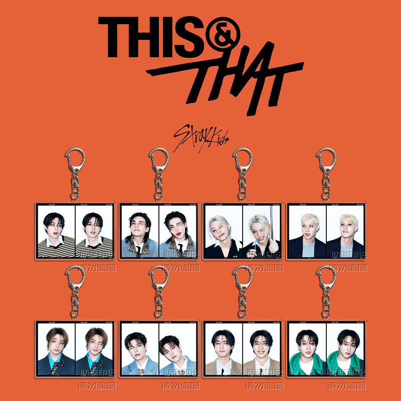 [Në Gjendje] Stray Kids 'This & That' Acrylic Keyring