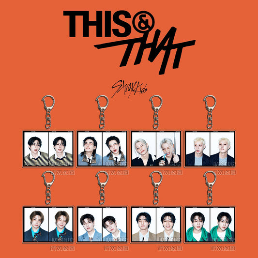 [Në Gjendje] Stray Kids 'This & That' Acrylic Keyring