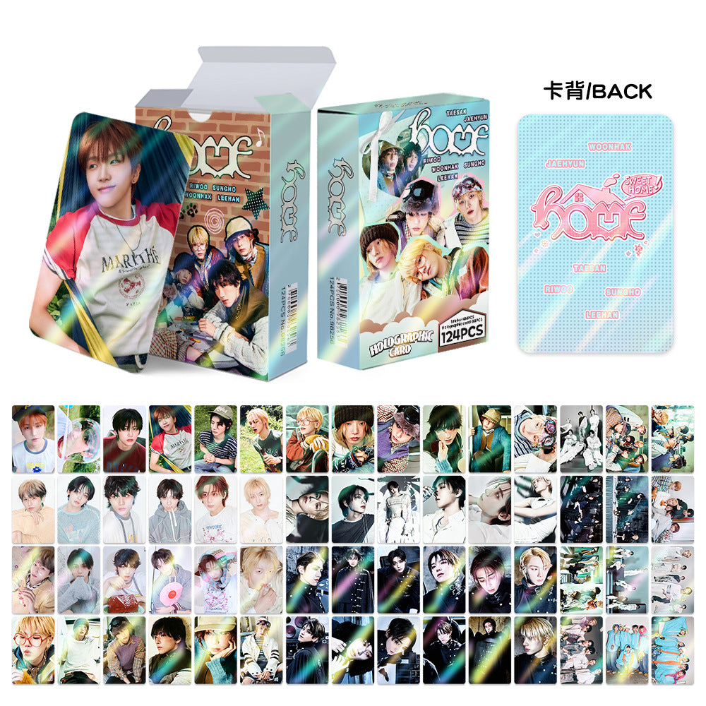 [Në Gjendje] Boynextdoor 'Home' holographic lomocards (124pcs)
