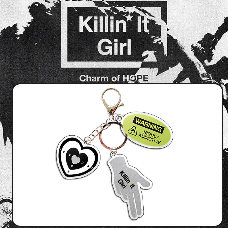 [Në Gjendje] BTS J-Hope 'Killin It Girl' Keychain