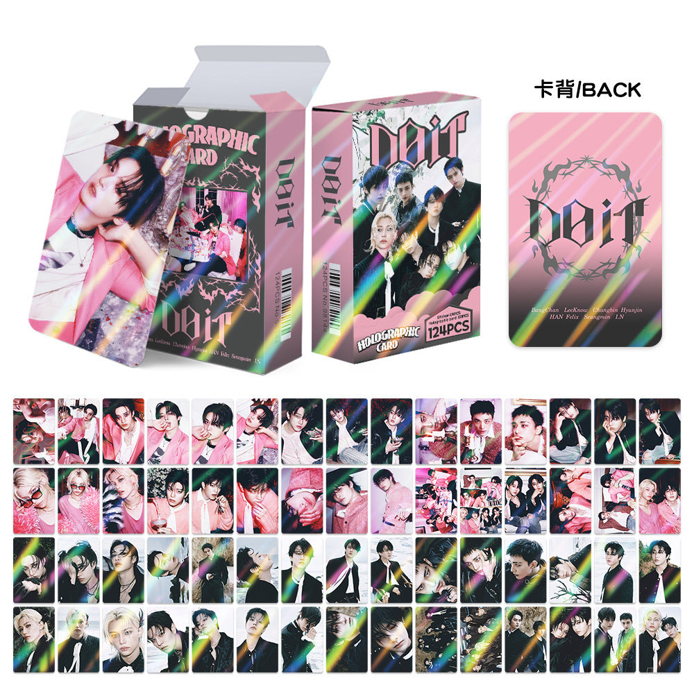 [Në Gjendje] STRAY KIDS 'Do It' holographic lomocards (124pcs)