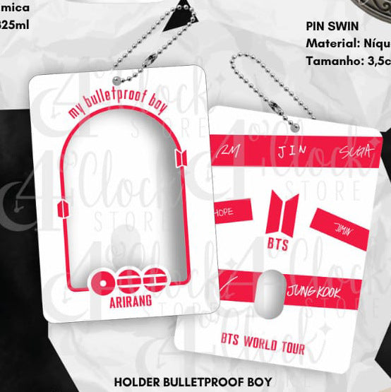 [Në Gjendje] BTS 'My Bulletproof Boy' Photocard Holder | Acrylic
