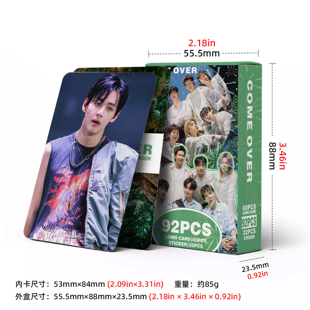 [Në Gjendje] BTS 'Come Over' lomocards (92pcs)