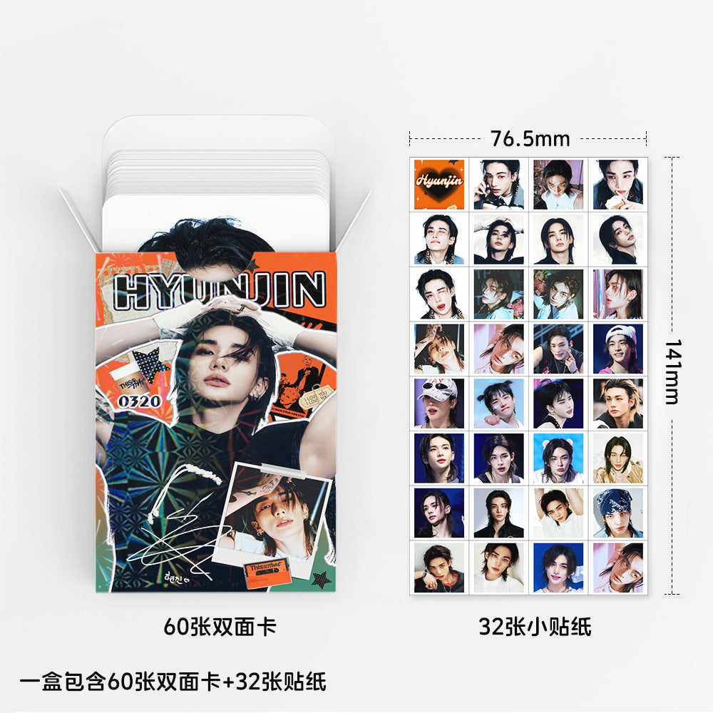 [Në Gjendje] Stray Kids HYUNJIN 'This & That' lomocards (92pcs)