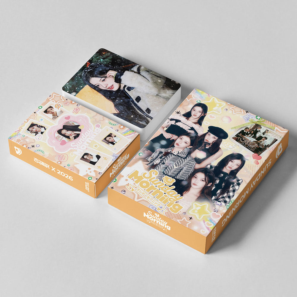 [PRE-ORDER] ILLIT 'Sunday Morning' lomocards (55pcs)