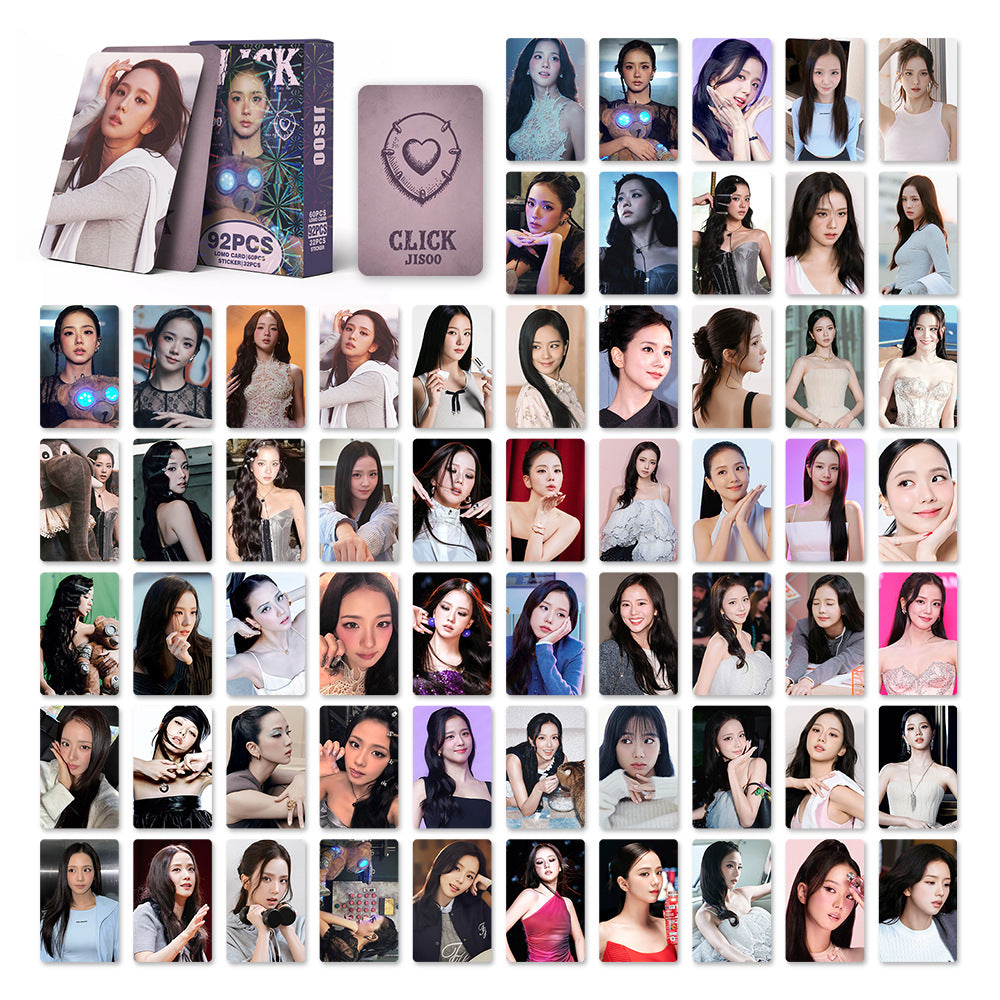 [Po vjen/ 9 Tetor] JISOO - Lomocards (92pcs)