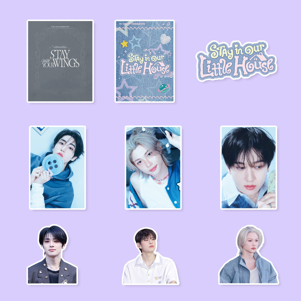 [Në Gjendje] Stray Kids 'Stay in our Little House' Sticker Set (95pcs)