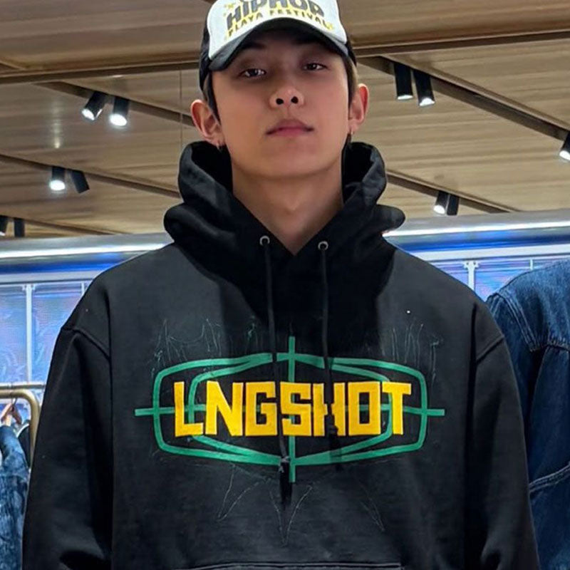 [PRE-ORDER] LNGSHOT Yellow Logo Hoodie