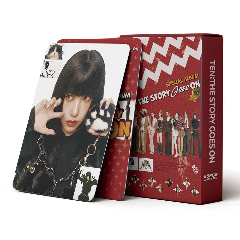 [Në Gjendje] TWICE 'Ten The Story Goes On' lomocards (55pcs)