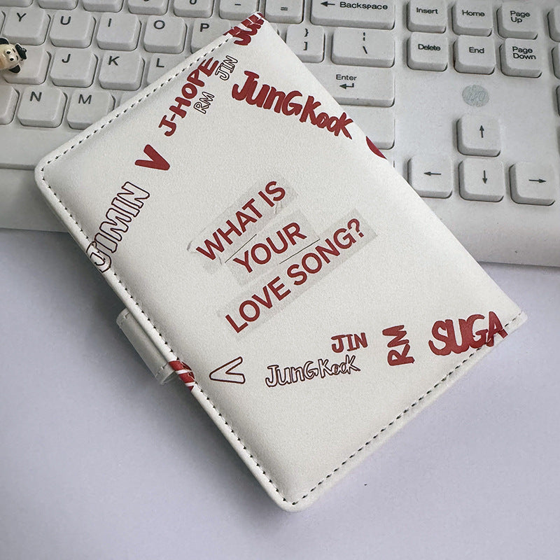 [Në Gjendje] BTS Passport Holder | PU Leather Travel Case