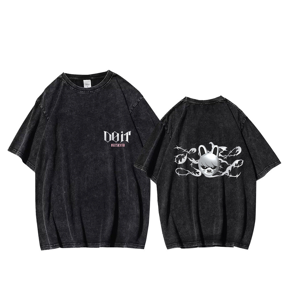 [Në Gjendje] Stray Kids 'Do It' SKZOO Washed T-shirt