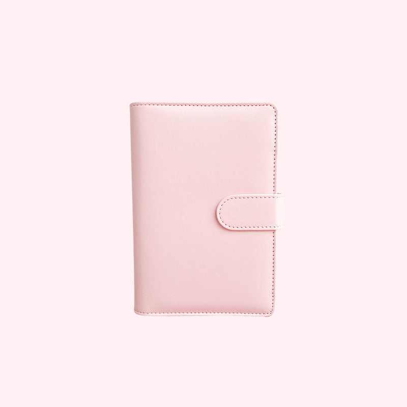 ON THE WAY: A6 Macaron Color Binder | Soft Faux Leather