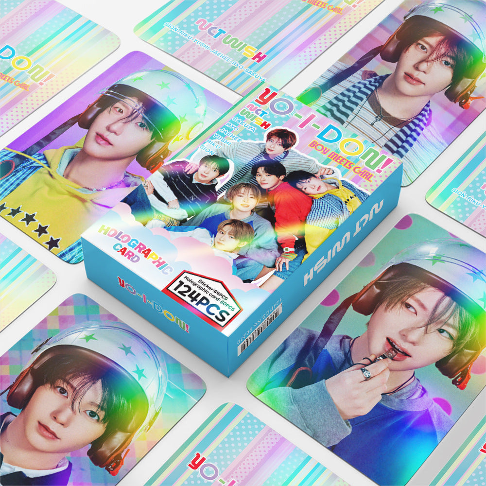 [Në Gjendje] NCT Wish 'YO-I-DON BOY MEETS GIRL' Lomocards (124pcs)
