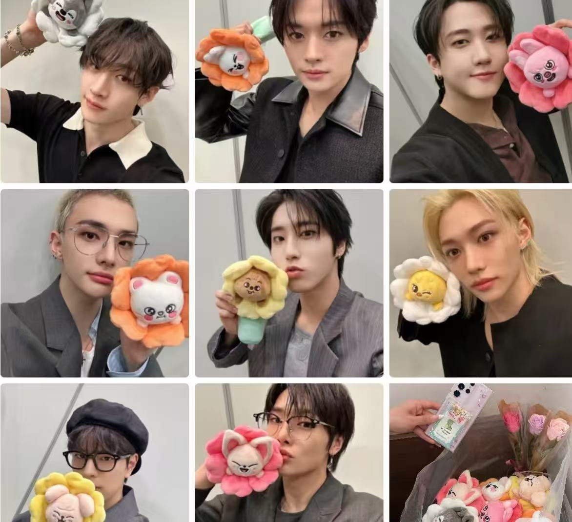 [Në Gjendje] STRAY KIDS Skzoo Felix BbokAri Flower Bouquet