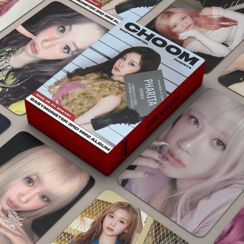 [Në Gjendje] ASA (Babymonster) 'Choom' lomocards (55pcs)