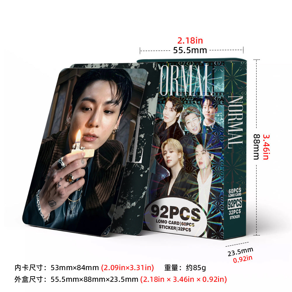 [Në Gjendje] BTS 'Normal' lomocards (92pcs)