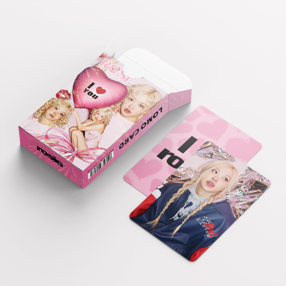 [Në Gjendje] BLACKPINK ROSE 'I Love Rosie' lomocards (92pcs)