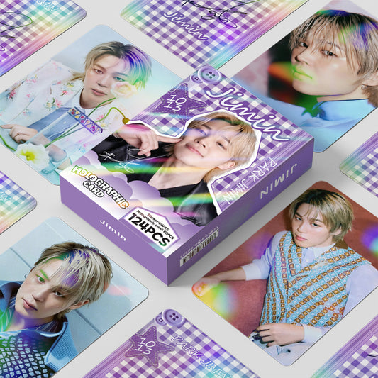 [Në Gjendje] BTS Jimin 2026 holographic lomocards (124pcs)