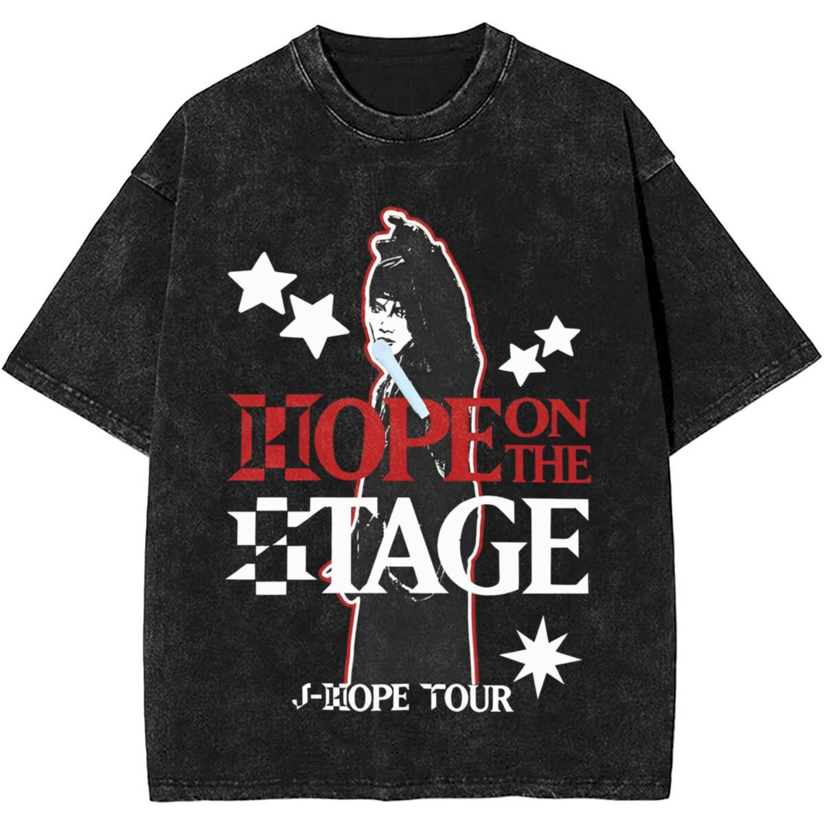 [PRE-ORDER] BTS J-HOPE Vintage Washed T-shirts