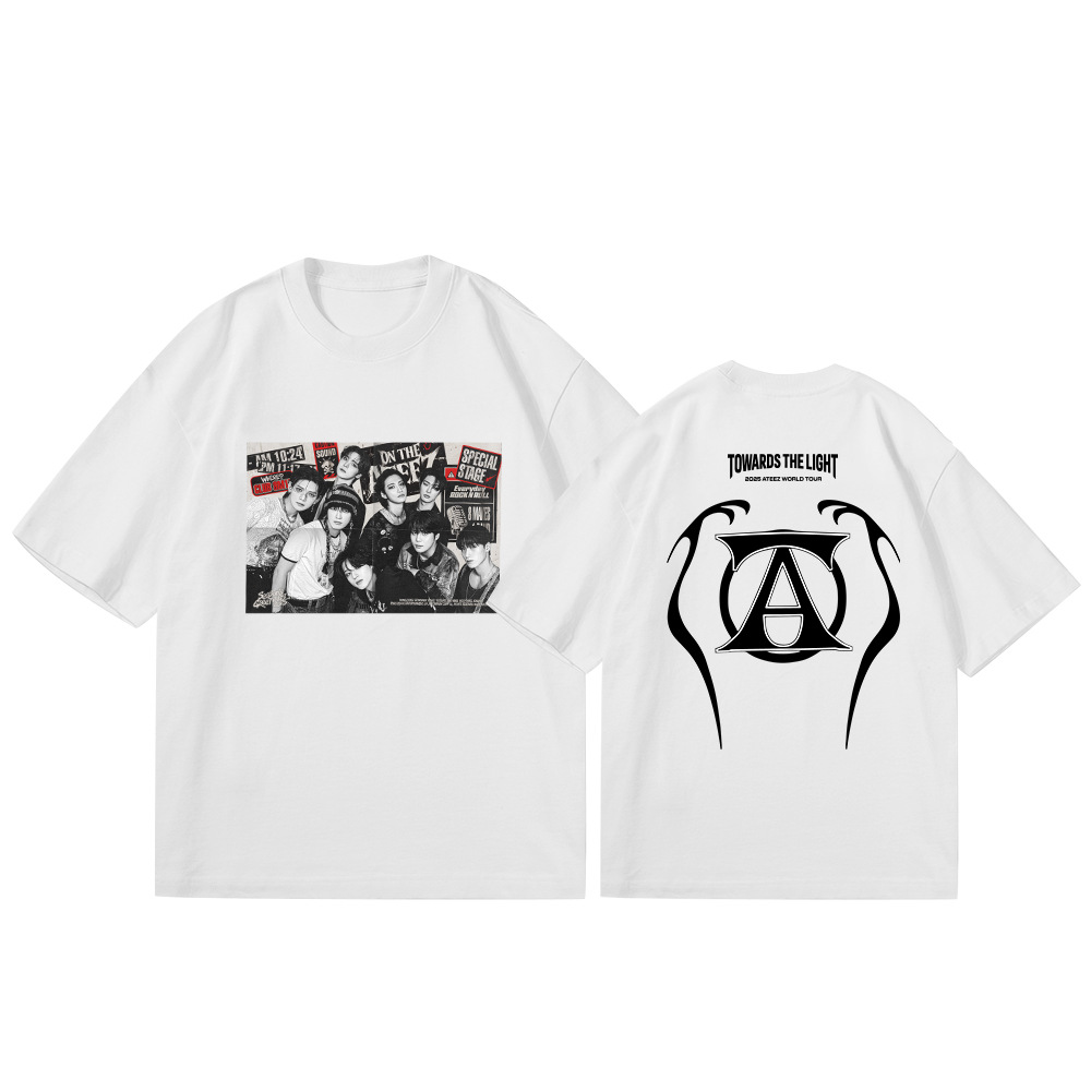 [PRE-ORDER] ATEEZ 2025 Towards The Light Tour T-shirts