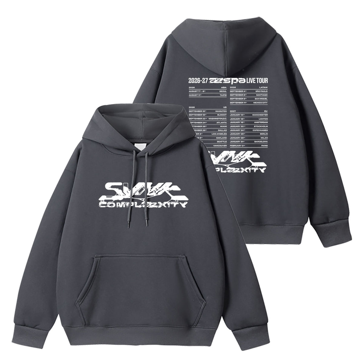 [PRE-ORDER] aespa 2026 4th Tour Seoul Hoodies