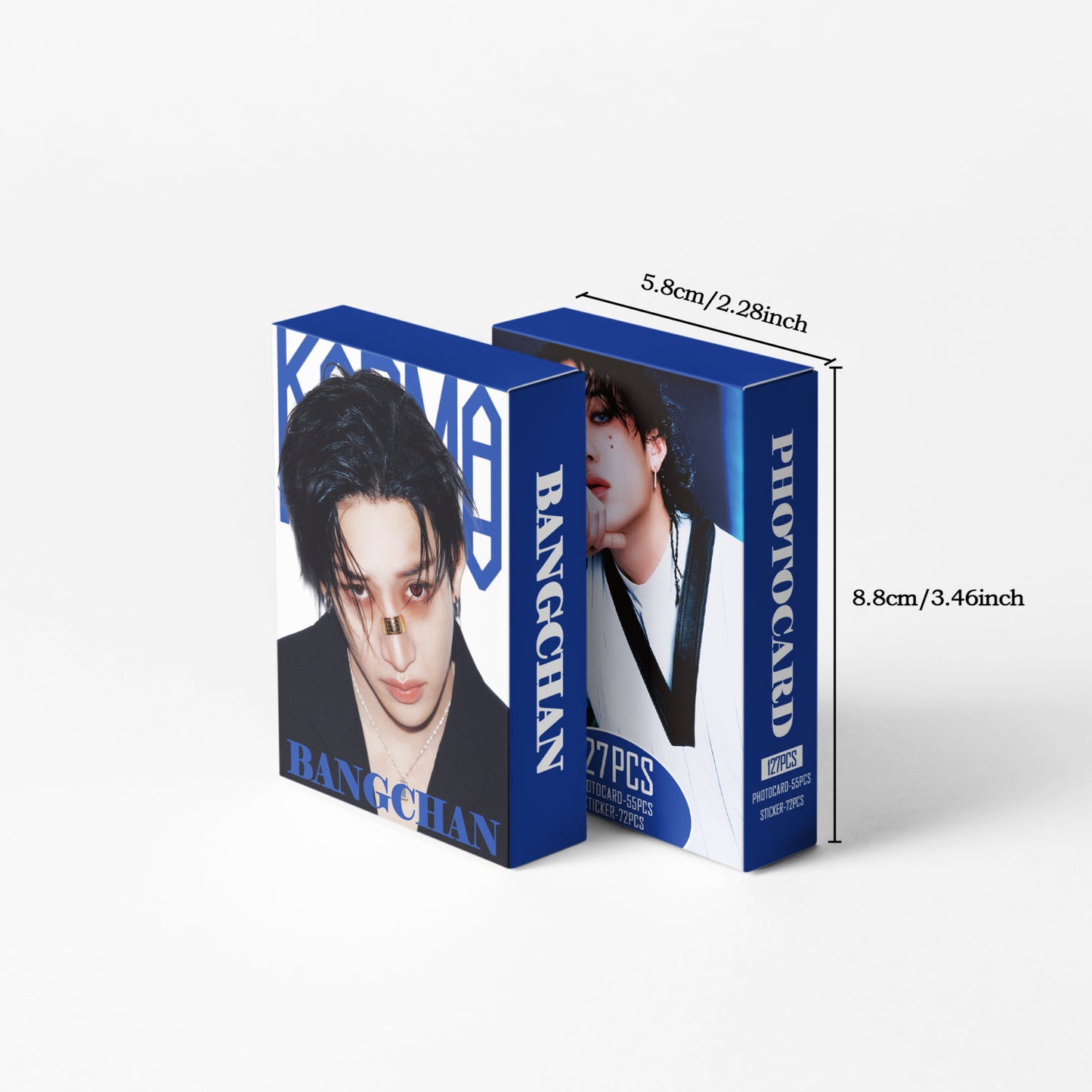 [PRE-ORDER] STRAY KIDS Bang Chan 'KARMA' lomocards (127pcs)