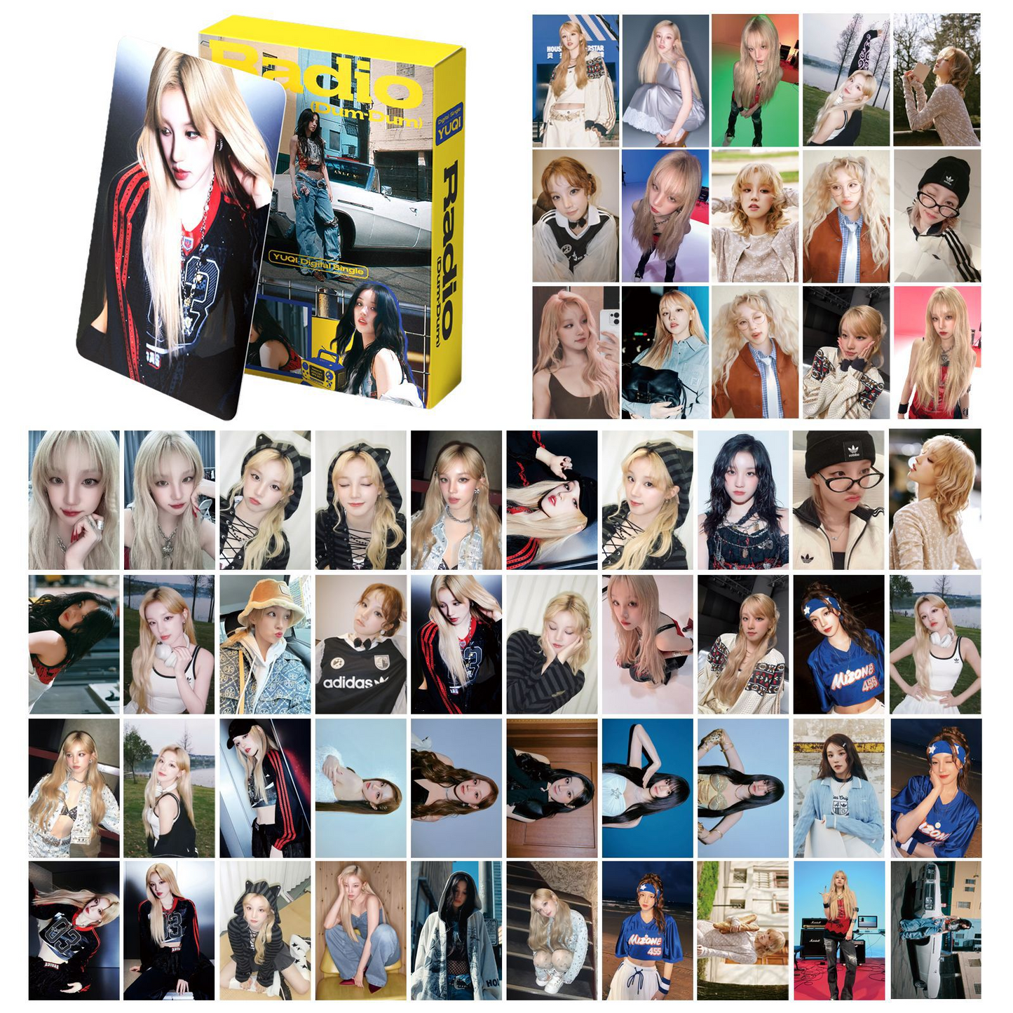 [BULK PRE-ORDER] Set of 5 ALL GIRL GROUPS Lomocard Packs (55pc)