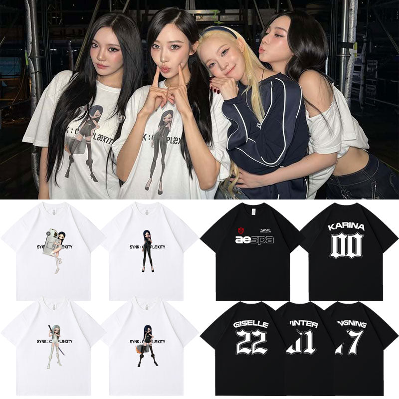 [PRE-ORDER] aespa 2026 4th Tour 'SYNK : COMPLÆXITY' Seoul Concert T-Shirt