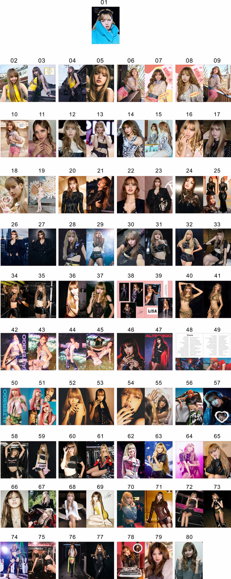 [PRE-ORDER] LISA Photo Album