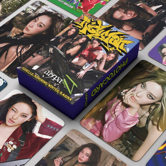 [PRE-ORDER] aespa 'RICH MAN' lomocards (55pcs)
