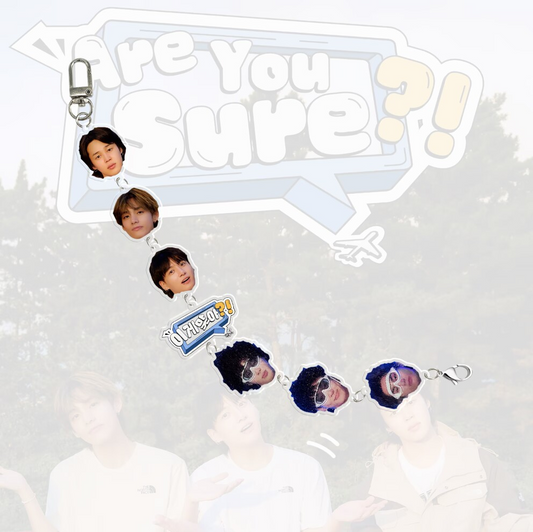 [Në Gjendje] BTS 'Are You Sure?' Jimin, Taehyung & Jungkook Phone/Bag Charm