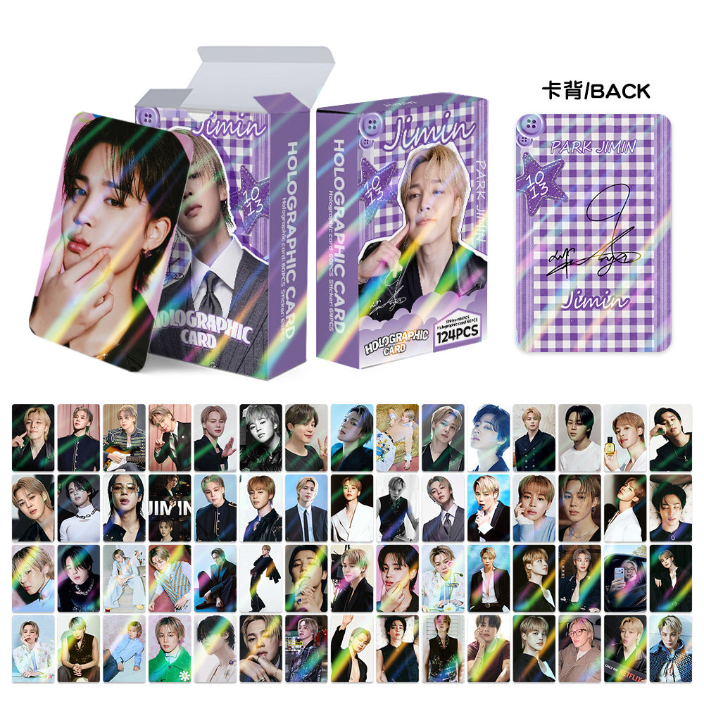 [Në Gjendje] BTS Jimin 2026 holographic lomocards (124pcs)