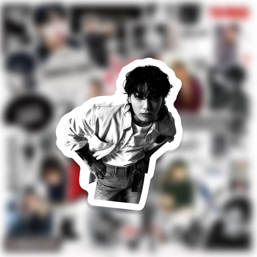 [Në Gjendje] BTS Jungkook Sticker Set (50pcs)