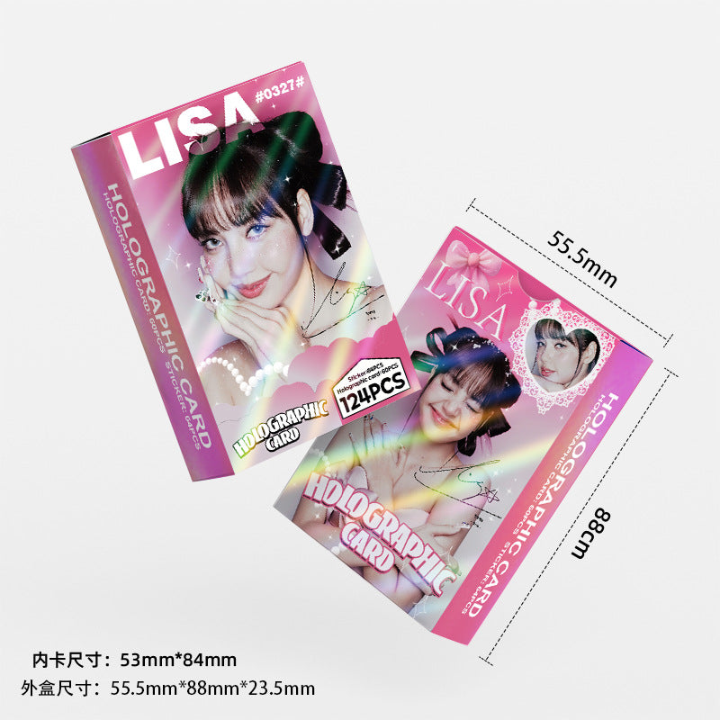 [Në Gjendje] BLACKPINK Lisa Lomocards (124pcs)