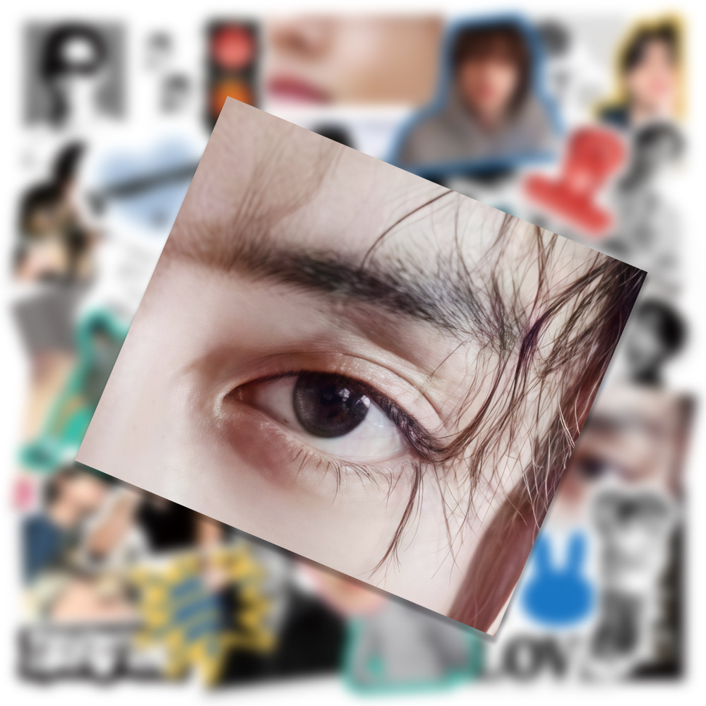 [Në Gjendje] BTS Taehyung Sticker Set (50pcs)