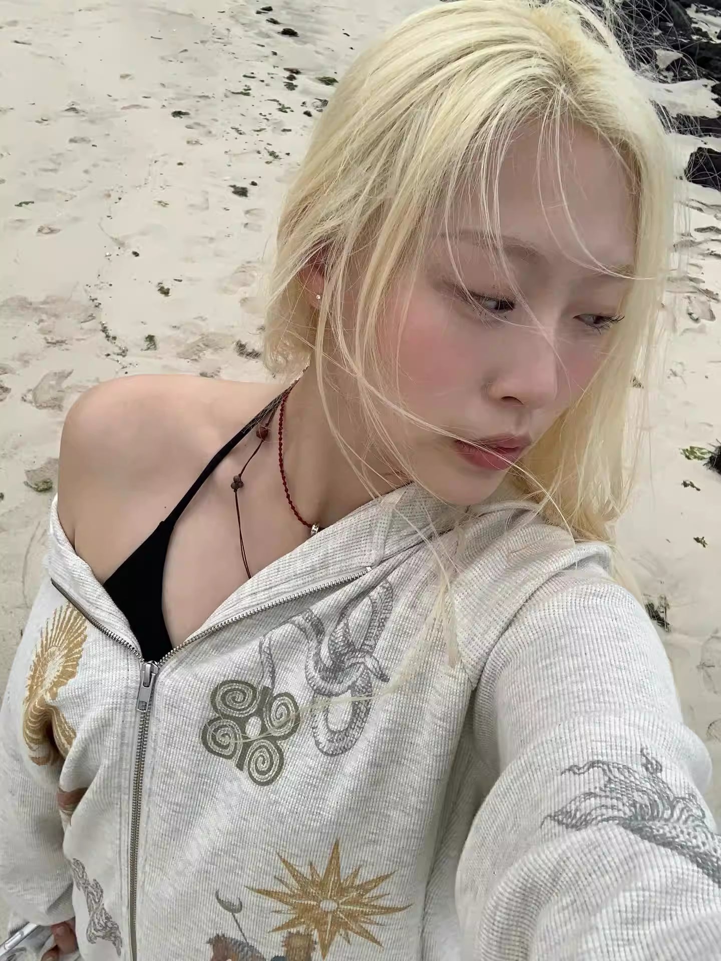 [PRE-ORDER] Jennie Inspired Casual Hoodie