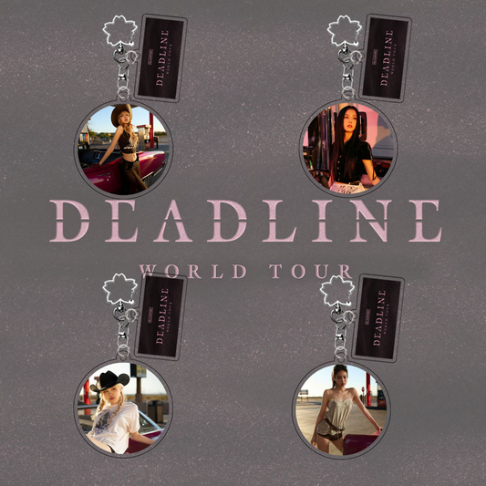 [PRE-ORDER] BLACKPINK 'Deadline' Acrylic Keyrings