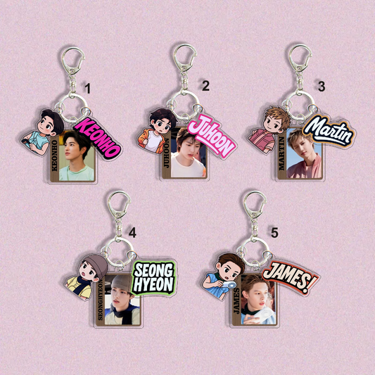 [PRE-ORDER] CORTIS Acrylic Keychain Pendant ver. 1