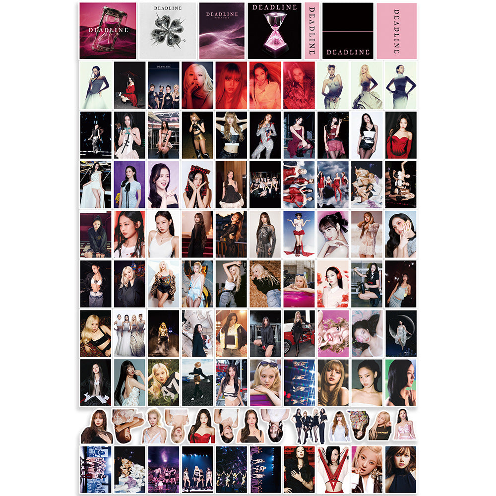 [Ne Gjendje] BLACKPINK 'Deadline' new Sticker Set (97pcs)