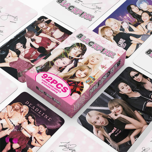 [PRE-ORDER] BLACKPINK updated lomocards (92pcs)