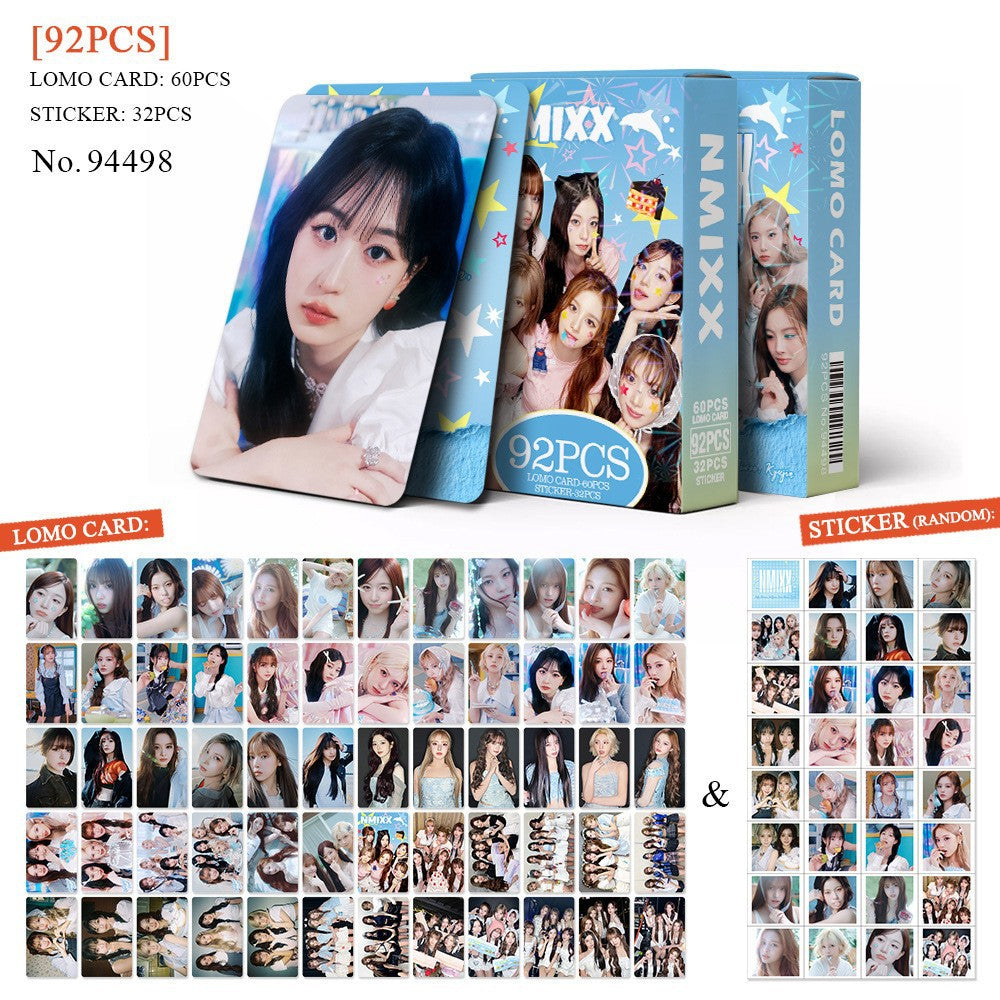 [Në Gjendje] NMIXX new lomocards (92pcs)