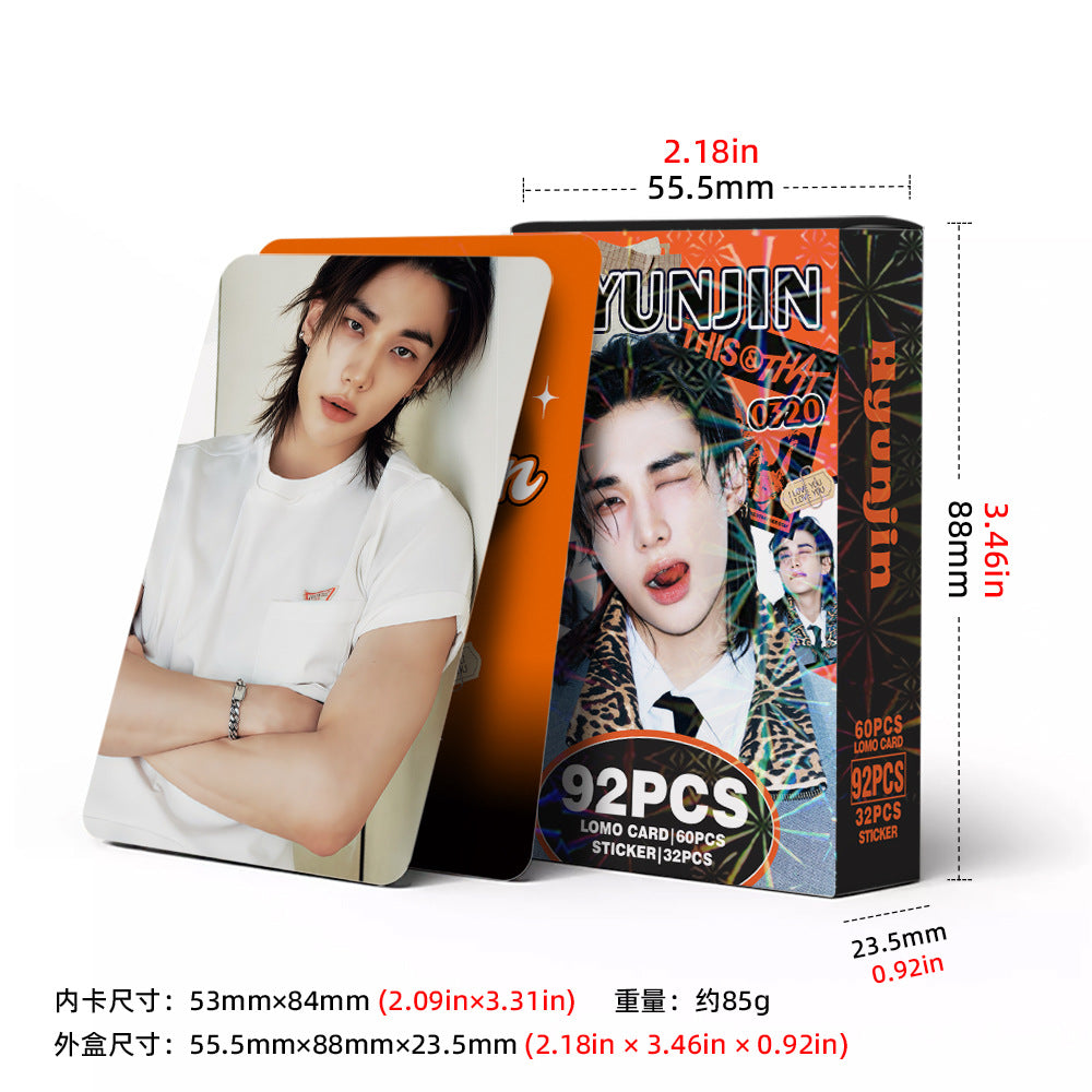 [Në Gjendje] Stray Kids HYUNJIN 'This & That' lomocards (92pcs)
