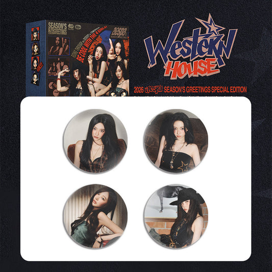 [PRE-ORDER] AESPA SG 2026 Picture Badge / Mirror Keychain