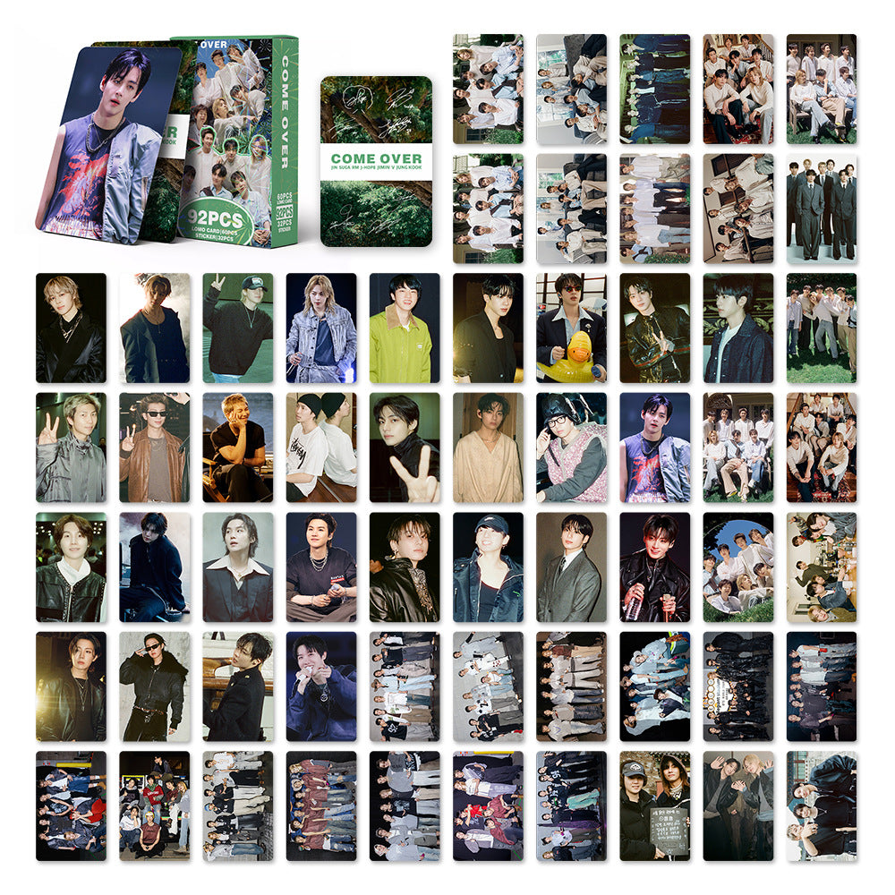 [Në Gjendje] BTS 'Come Over' lomocards (92pcs)